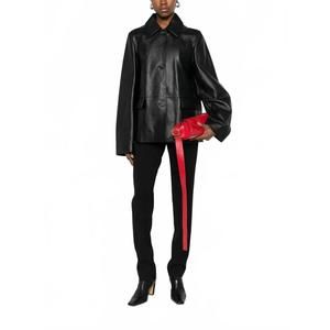 TOTEME grained leather jacket in black (New w/o Tags)